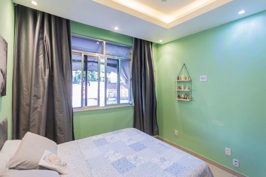 Quarto 2 de apartamento à venda com 2 quartos, 68m² em Rio Comprido, Rio de Janeiro