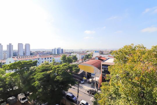 Vista da Sala de apartamento à venda com 3 quartos, 57m² em Itaquera, São Paulo