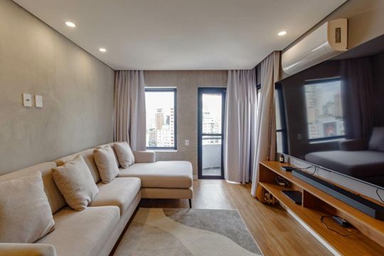 Apartamento para alugar com 1 quarto, 48m² em Santa Cecilia, São Paulo