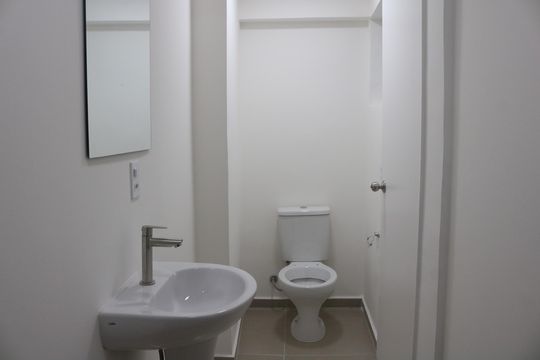 Banheiro 1 de apartamento para alugar com 3 quartos, 100m² em Água Branca, São Paulo