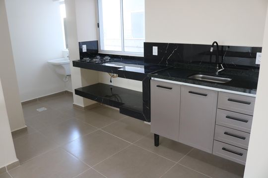 Cozinha e Área de Serviço de apartamento para alugar com 3 quartos, 100m² em Água Branca, São Paulo
