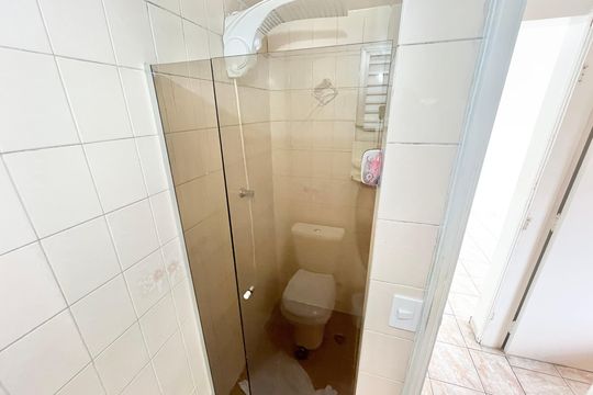 Banheiro de apartamento à venda com 1 quarto, 40m² em Santana, São Paulo