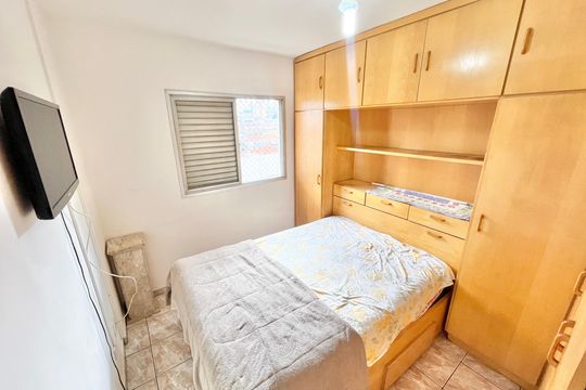 Quarto  de apartamento à venda com 1 quarto, 40m² em Santana, São Paulo