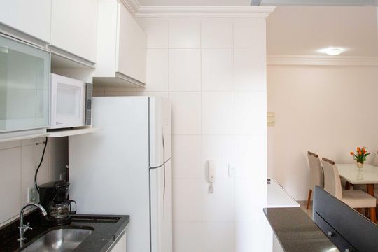 Cozinha de apartamento à venda com 2 quartos, 44m² em Centro, Diadema