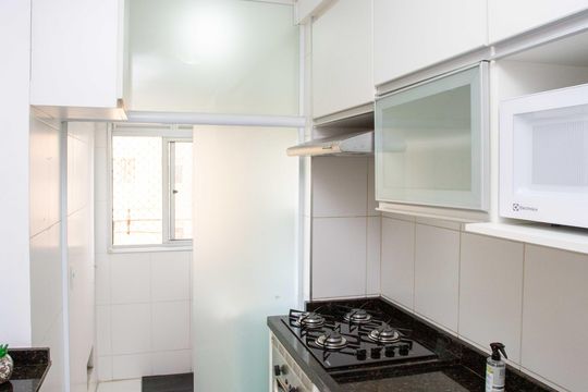 Cozinha de apartamento à venda com 2 quartos, 44m² em Centro, Diadema