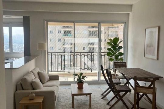 Apartamento para alugar com 1 quarto, 50m² em Alphaville Conde II, Barueri