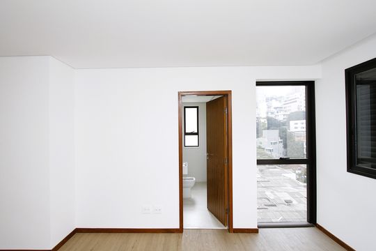 Quarto 1 - Suíte de apartamento à venda com 4 quartos, 135m² em Serra, Belo Horizonte