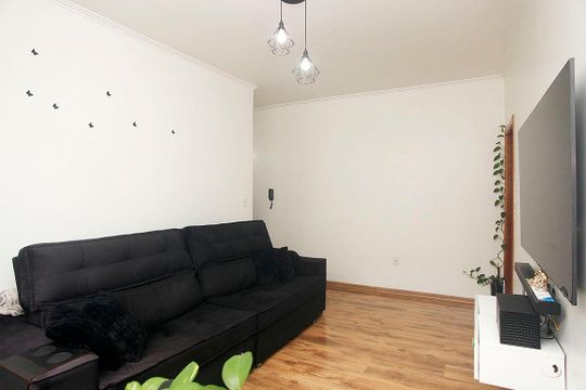 Sala de apartamento à venda com 2 quartos, 74m² em Farroupilha, Porto Alegre