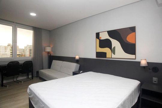 Studio  de kitnet/studio para alugar com 1 quarto, 30m² em Centro Histórico, Porto Alegre
