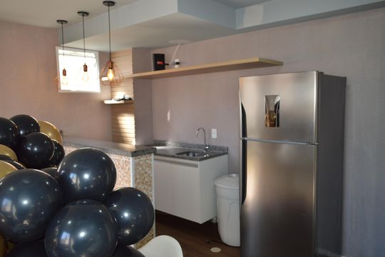 Salão de Festas de apartamento à venda com 2 quartos, 31m² em Ipiranga, São Paulo