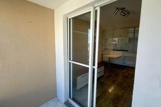 Sacada  de apartamento à venda com 2 quartos, 56m² em Jardim Monte Kemel, São Paulo