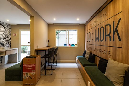 CoWorking de apartamento para alugar com 1 quarto, 26m² em Barra Funda, São Paulo
