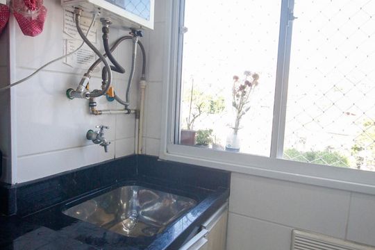 Área de Serviço de apartamento à venda com 2 quartos, 43m² em Parque Reboucas, São Paulo