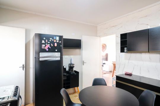 Cozinha de apartamento à venda com 2 quartos, 69m² em Barcelona, São Caetano do Sul
