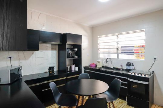 Cozinha de apartamento à venda com 2 quartos, 69m² em Barcelona, São Caetano do Sul