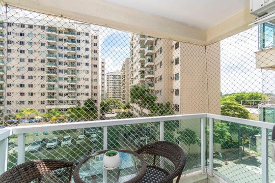 Varanda da Sala de apartamento à venda com 3 quartos, 64m² em Penha, Rio de Janeiro