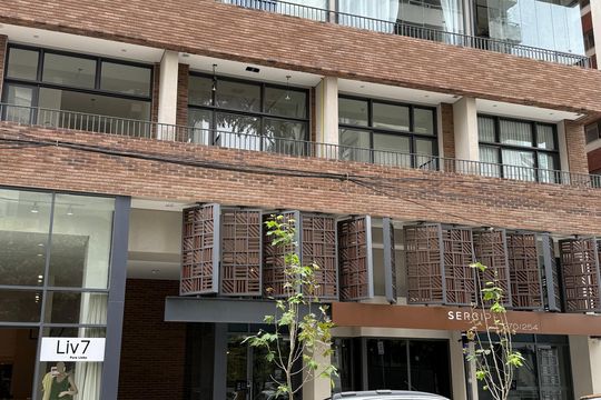 Fachada de kitnet/studio à venda com 1 quarto, 24m² em Higienópolis, São Paulo
