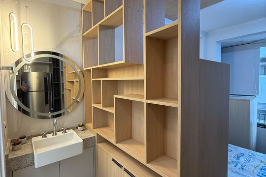 Studio de kitnet/studio à venda com 1 quarto, 24m² em Higienópolis, São Paulo