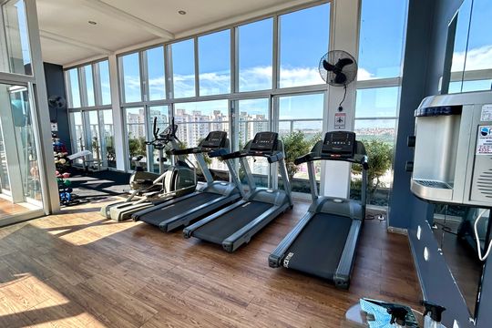 Área comum - Academia de kitnet/studio para alugar com 1 quarto, 38m² em Vila Augusta, Guarulhos