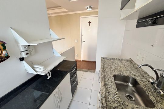 Cozinha de apartamento à venda com 2 quartos, 52m² em Engenheiro Goulart, São Paulo