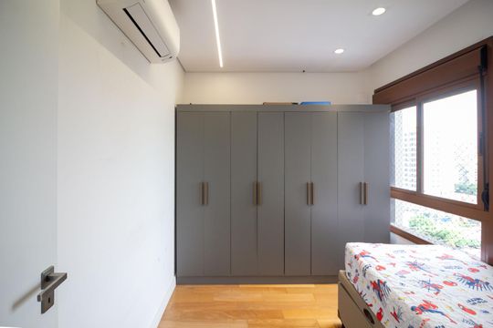 Suíte 2 de apartamento para alugar com 3 quartos, 145m² em Campo Belo, São Paulo