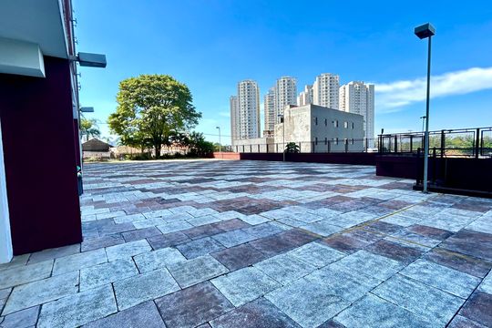 Área comum de kitnet/studio para alugar com 1 quarto, 37m² em Vila Augusta, Guarulhos