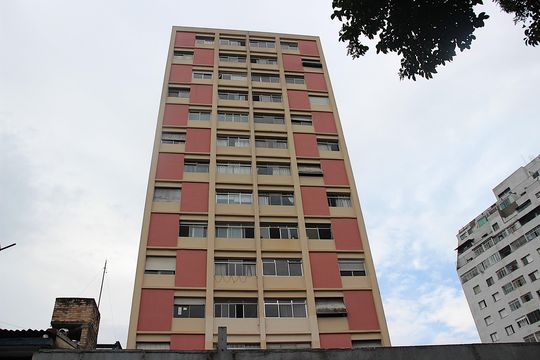 Fachada de apartamento à venda com 1 quarto, 42m² em Bela Vista, São Paulo