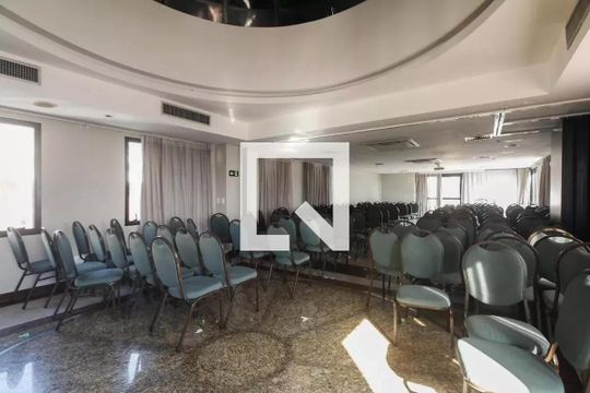 Área comum de kitnet/studio para alugar com 1 quarto, 29m² em Tatuapé, São Paulo