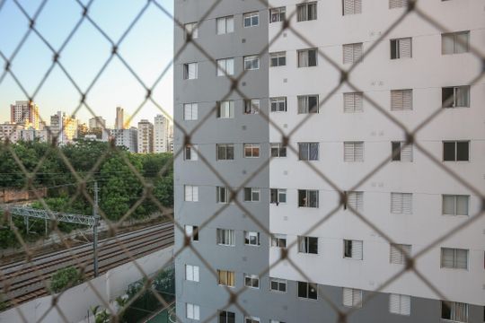 Vista do Quarto de apartamento à venda com 1 quarto, 33m² em Barra Funda, São Paulo
