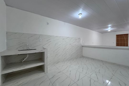 Cozinha de apartamento para alugar com 1 quarto, 60m² em Barra de Guaratiba, Rio de Janeiro