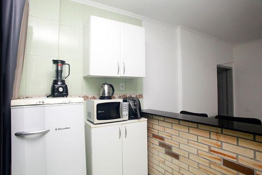 Cozinha de apartamento para alugar com 1 quarto, 56m² em Centro Histórico, Porto Alegre