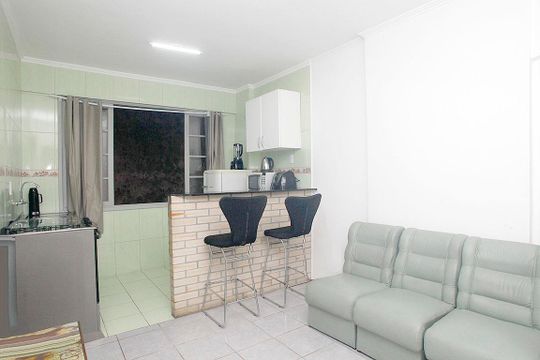 Sala de apartamento para alugar com 1 quarto, 56m² em Centro Histórico, Porto Alegre