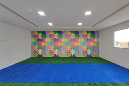 Área comum de apartamento à venda com 2 quartos, 45m² em Jardim Esmeraldina, Campinas