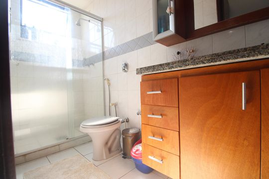 Banheiro da suíte de apartamento à venda com 4 quartos, 265m² em Freguesia (jacarepaguá), Rio de Janeiro