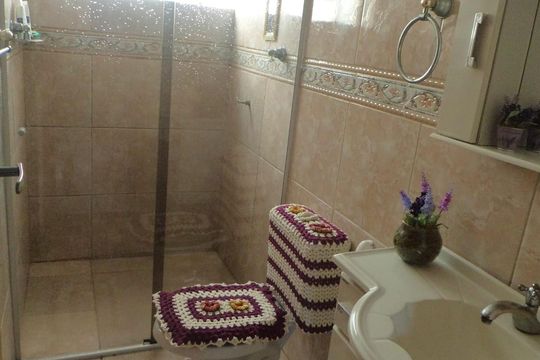 Banheiro de apartamento à venda com 2 quartos, 58m² em Dic IV (Conjunto Habitacional Lech Walesa), Campinas