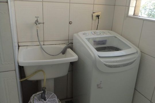 Área de serviço de apartamento à venda com 2 quartos, 58m² em Dic IV (Conjunto Habitacional Lech Walesa), Campinas