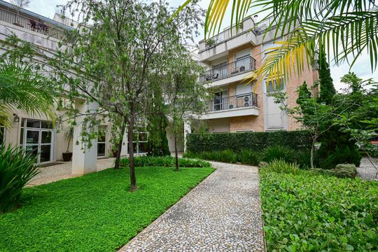 Fachada de apartamento para alugar com 1 quarto, 59m² em Morumbi, São Paulo