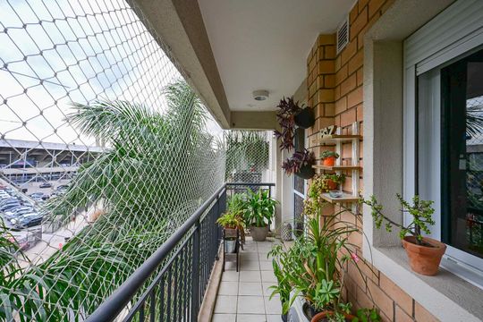 Varanda de apartamento para alugar com 1 quarto, 59m² em Morumbi, São Paulo