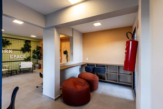 Área externa de apartamento à venda com 2 quartos, 38m² em Lapa de Baixo, São Paulo
