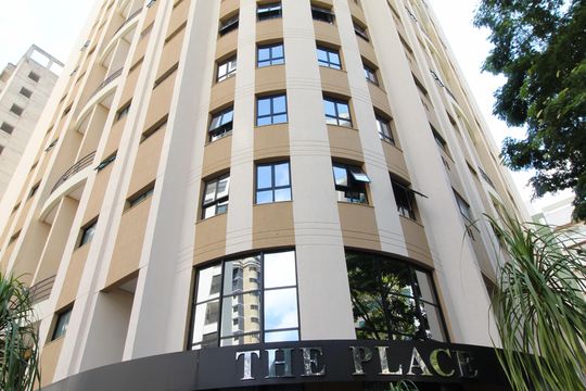 Fachada do Prédio de apartamento para alugar com 1 quarto, 52m² em Parque Residencial Aquarius, São José dos Campos