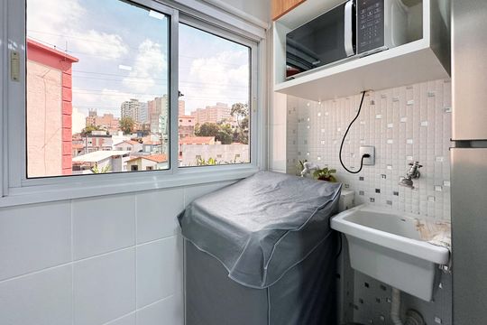 Área de Serviço de apartamento à venda com 2 quartos, 59m² em Centro, São Bernardo do Campo