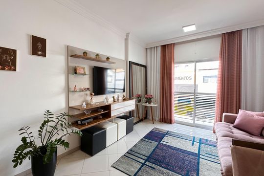Sala de apartamento à venda com 2 quartos, 59m² em Centro, São Bernardo do Campo