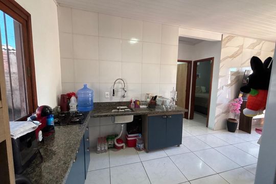 Cozinha de casa à venda com 2 quartos, 100m² em São Miguel, São Leopoldo