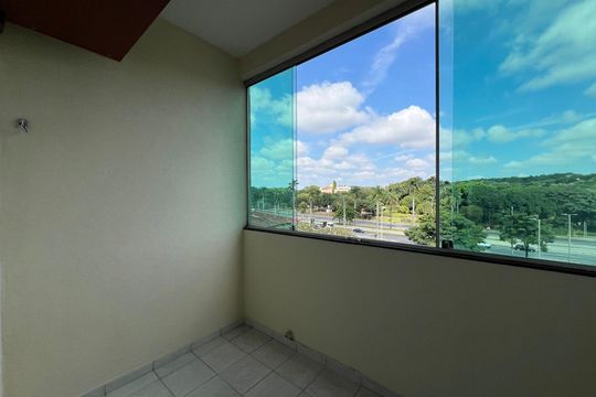 Varanda da Sala de apartamento para alugar com 3 quartos, 136m² em Liberdade, Belo Horizonte