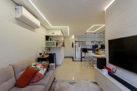 Sala de apartamento para alugar com 2 quartos, 65m² em Vila Siqueira (zona Norte), São Paulo