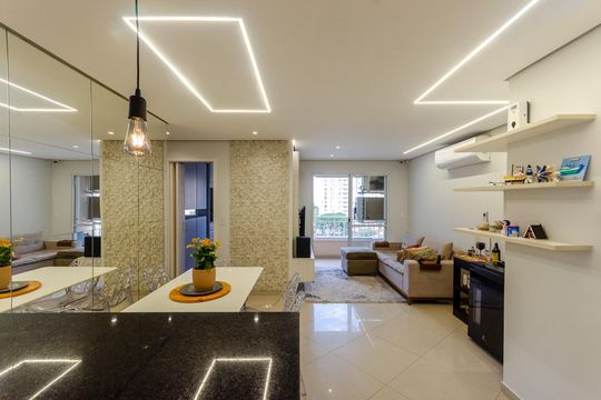 Sala de apartamento para alugar com 2 quartos, 65m² em Vila Siqueira (zona Norte), São Paulo