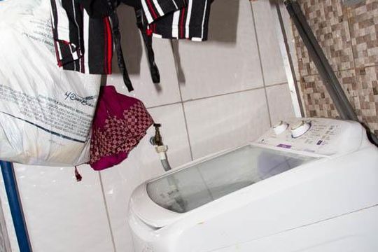 ÁREA DE SERVIÇO de apartamento para alugar com 2 quartos, 49m² em Jardim Santo Andre, São Paulo