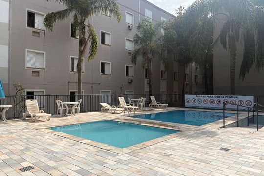 Piscina de apartamento para alugar com 2 quartos, 37m² em Vila Pompeia, Ribeirão Preto