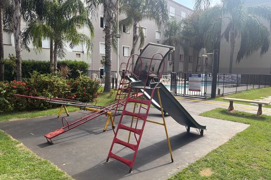Área comum - Playground de apartamento para alugar com 2 quartos, 37m² em Vila Pompeia, Ribeirão Preto