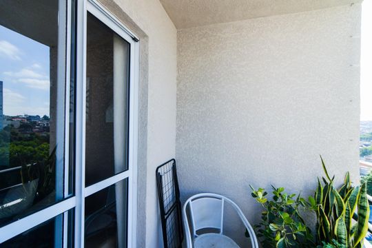 Varanda da Sala de apartamento à venda com 3 quartos, 78m² em Jardim Testae, Guarulhos